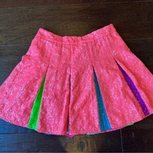 Queen of SparklesMulticolor Women's pleated Skirt